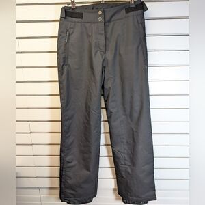 Descente Women's Black Insulated Ski Snow Pants Size L NWOT D6-9109